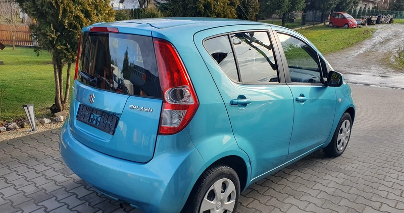Suzuki Splash cena 14999 przebieg: 80000, rok produkcji 2009 z Białobrzegi małe 154
